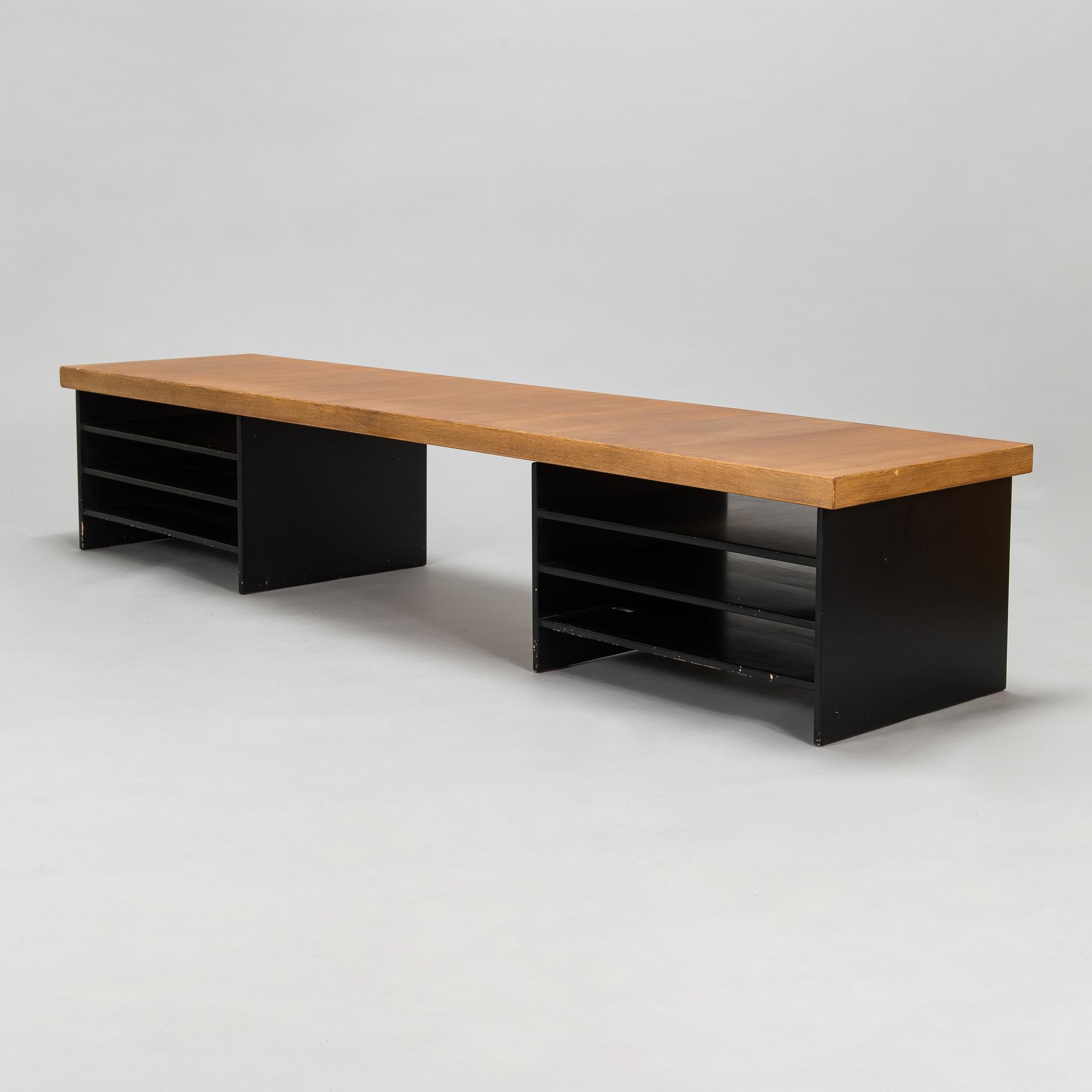 Carl Gustaf Hiort af Ornäs, A mid-20th-Century "TV-bench" for HMN Huonekalu Mikko Nupponen, Lahti, Finland.