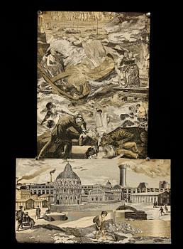 PETER WEISS, grafiska tryck, 8 st.