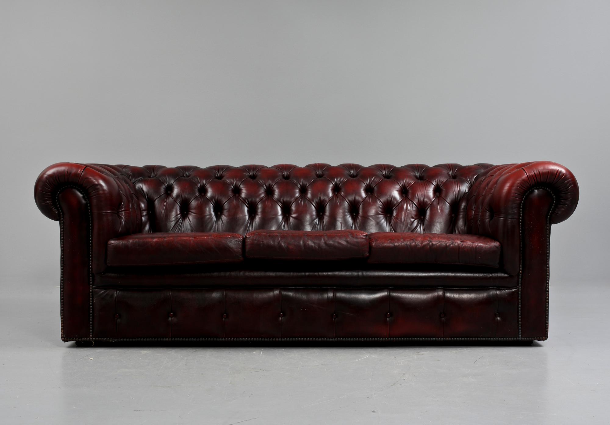 SOFFA, Chesterfieldmodell, 1900-talets fjärde kvartal.