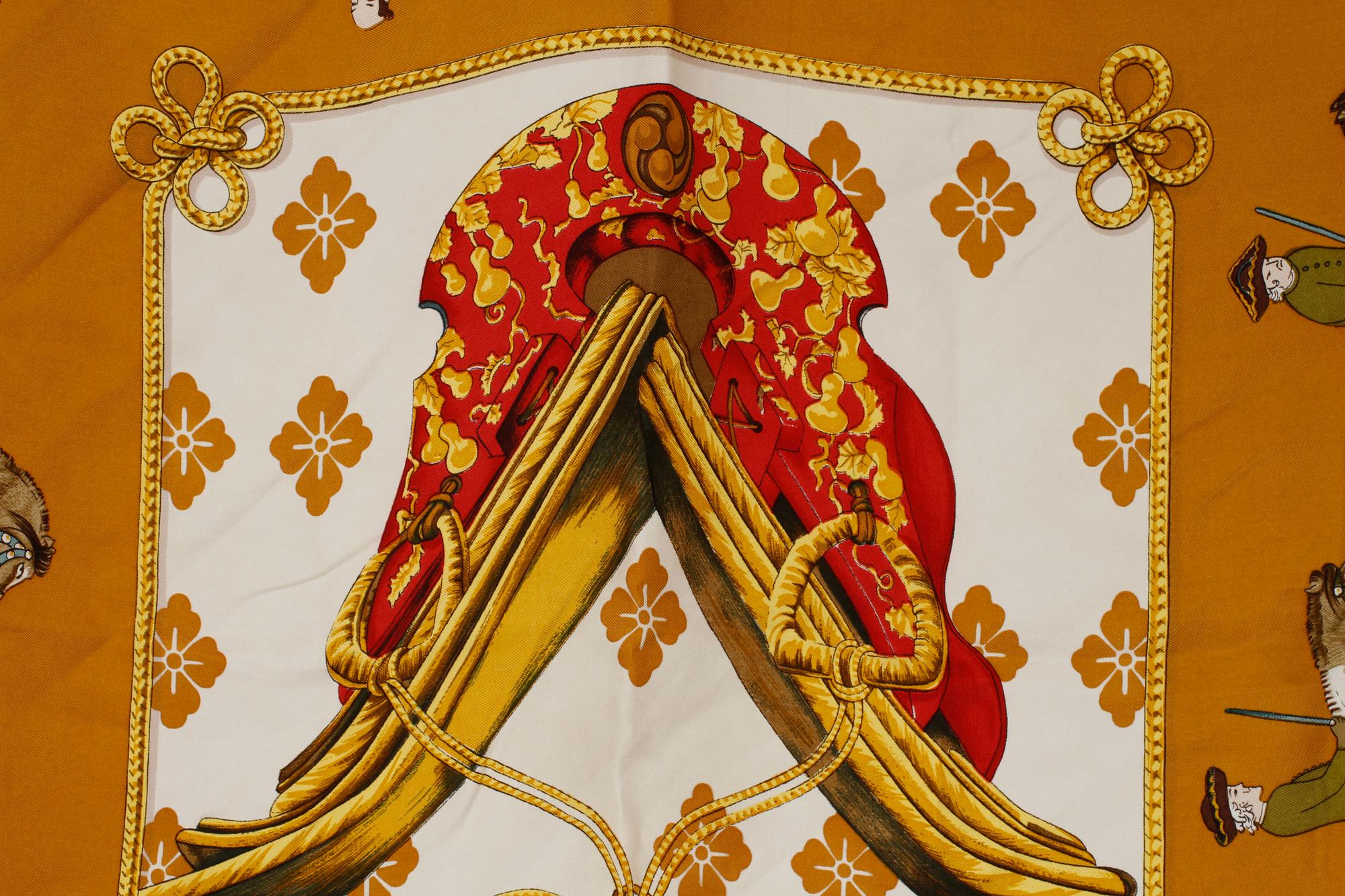SCARF, "Equitation Japonaise", Hermès.