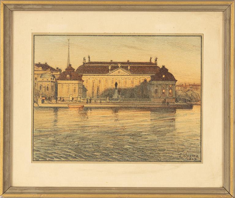 Louis Sparre, Riddarhuset, Stockholm,