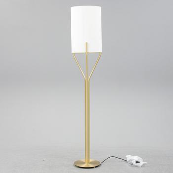 HERVÉ LANGLAIS, golvlampa, "Arborescence",  av mässing, för CVL Luminaires, samtida.