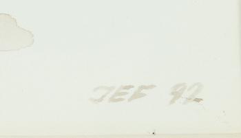 John-E Franzén, Standing model.