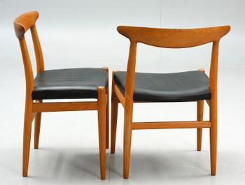 STOLAR, ett par, Hans J. Wegner, C M Madsens Fabriker, Danmark.