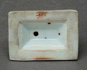 TESERVIS, 8 delar, porslin, Kina, 1800-tal.
