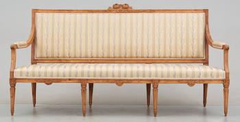 SALONGSGRUPP, tre delar. Gustaviansk, 1700-talets slut.