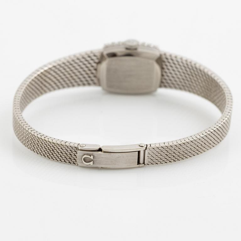 Omega, wristwatch, 15 x 18 mm.