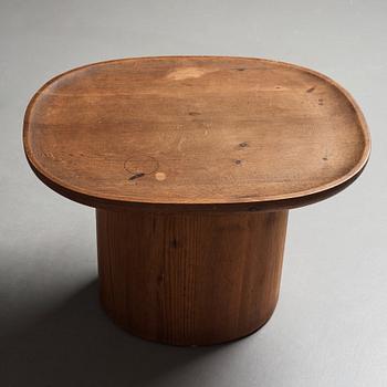 Axel Einar Hjorth, a stained pine "Utö" table, Nordiska Kompaniet, Sweden 1930's.