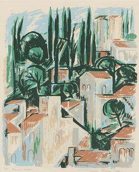 Tuulikki Pietilä, Italian landscape.