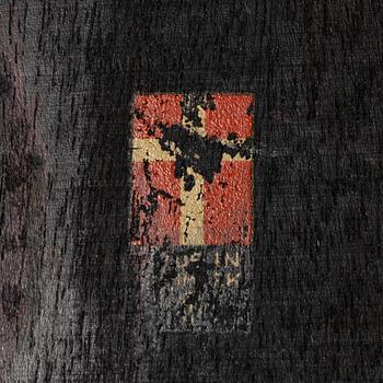 Arne Jacobsen, a model '3603' table from Fritz Hansen, 1950's.