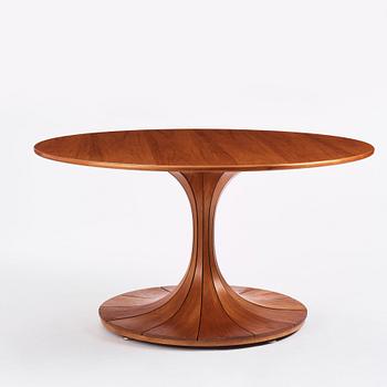 Karl Erik Ekselius, a dining table, J.O Carlssons Möbel AB, Vetlanda, Sweden 1971.