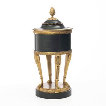 An Empire style lidded box, circa 1900.