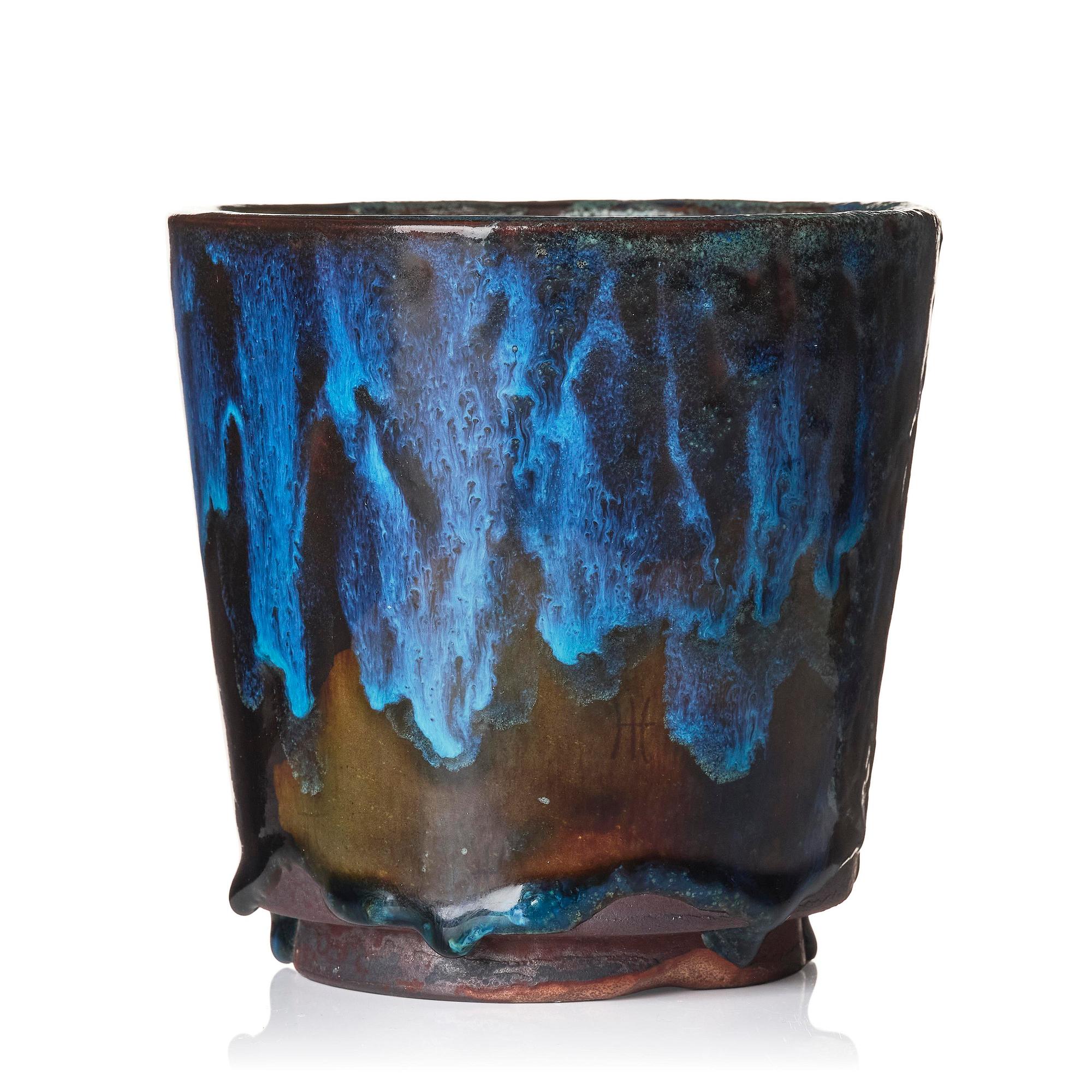 Wilhelm Kåge, a Farsta stoneware vase, Gustavsberg 1934.