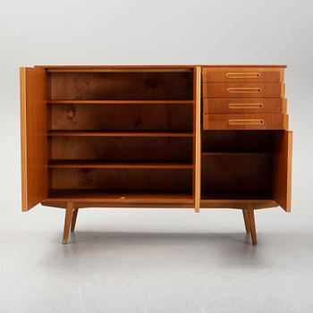 A teak vemeered sideboard, 1950's/60's.