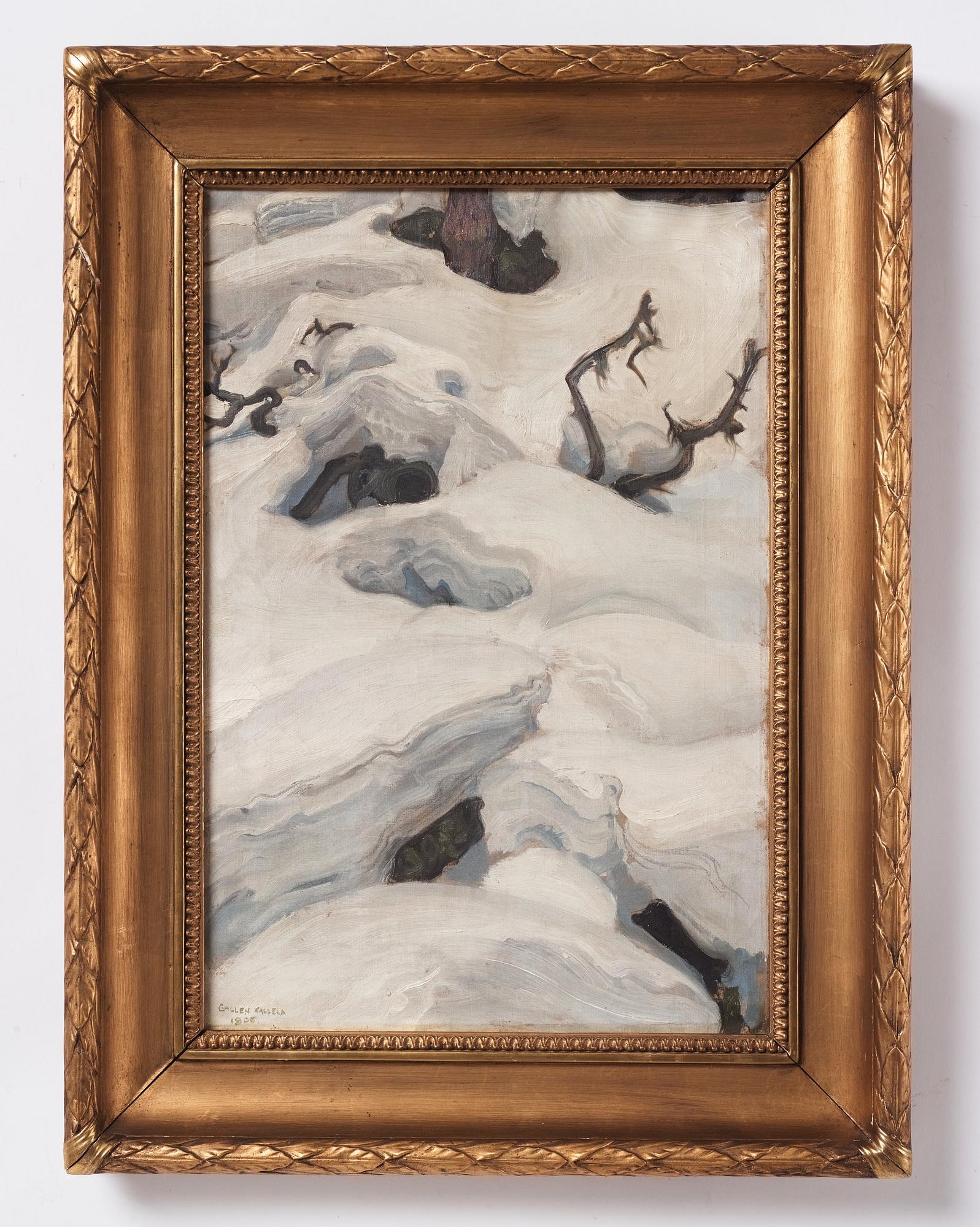 Akseli Gallen-Kallela, "The lair of the lynx".