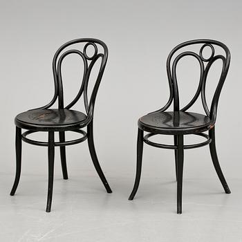 STOLAR 6 st. Thonet, omkring 1900.