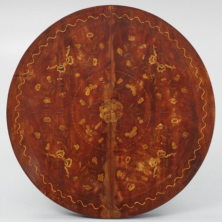 A six-piece Empire furniture suite, the Netherlands, first half of the 19th Century.