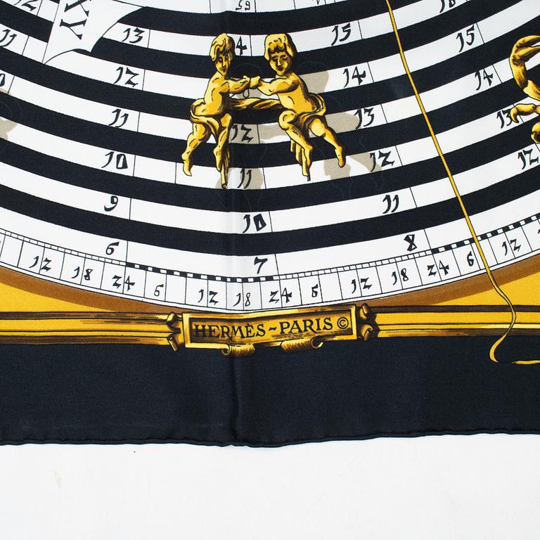 Hermès, scarf, "Dies et Hore"/"Astrology".