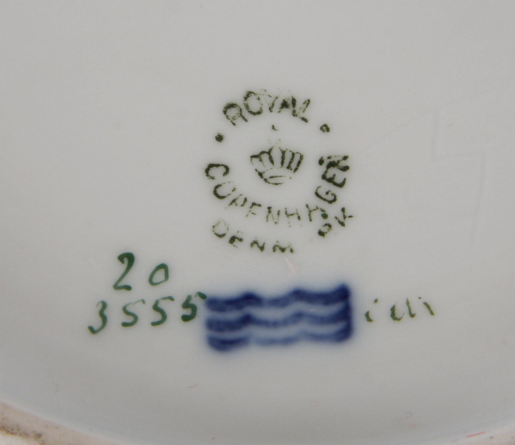 SKÅL, porslin, "Flora Danica", Royal Copenhagen, Danmark.