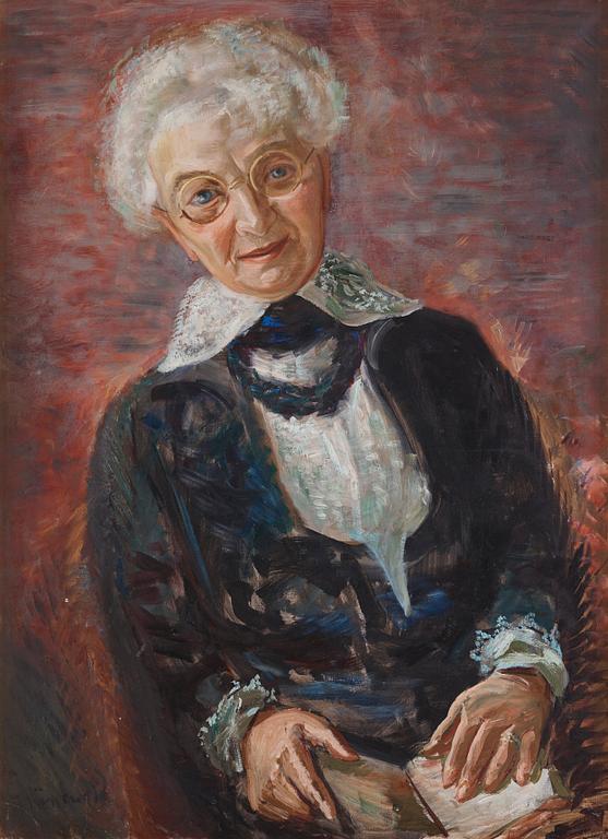 Isaac Grünewald, Porträtt av Tony Kugelman.