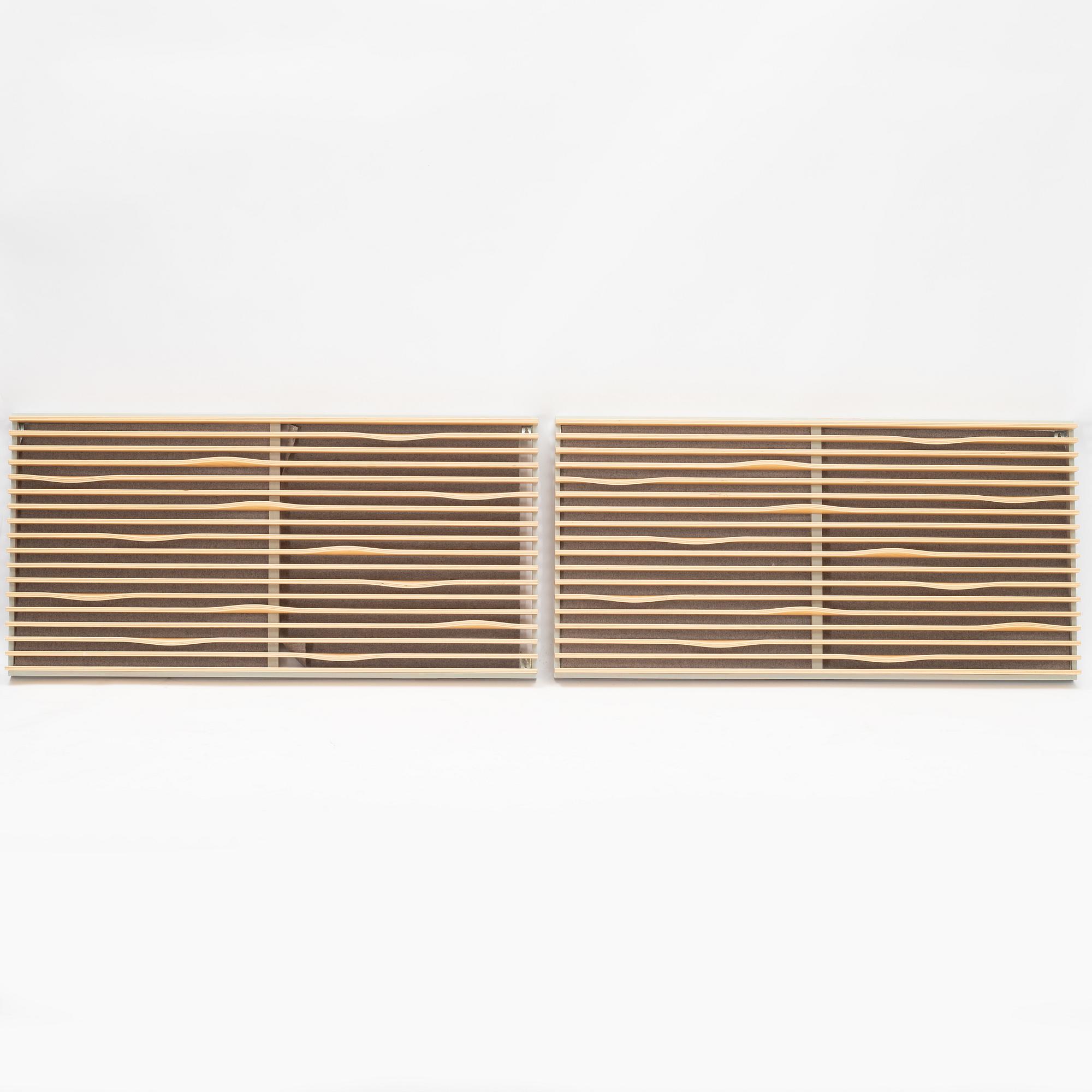 Claesson Koivisto Rune, two 'Noton' sound panels, Swedese.