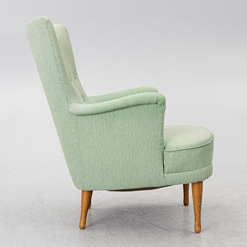 Carl Malmsten, a 'Furulifd' easy chair, second half of the 20th century.