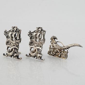 Silver, 22 pieces, including GW Shiebler, New York circa 1900.