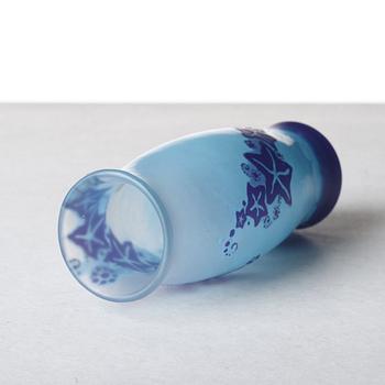 Fritz Blomqvist, an Art Nouveau cameo glass vase, Orrefors, Sweden ca 1915.