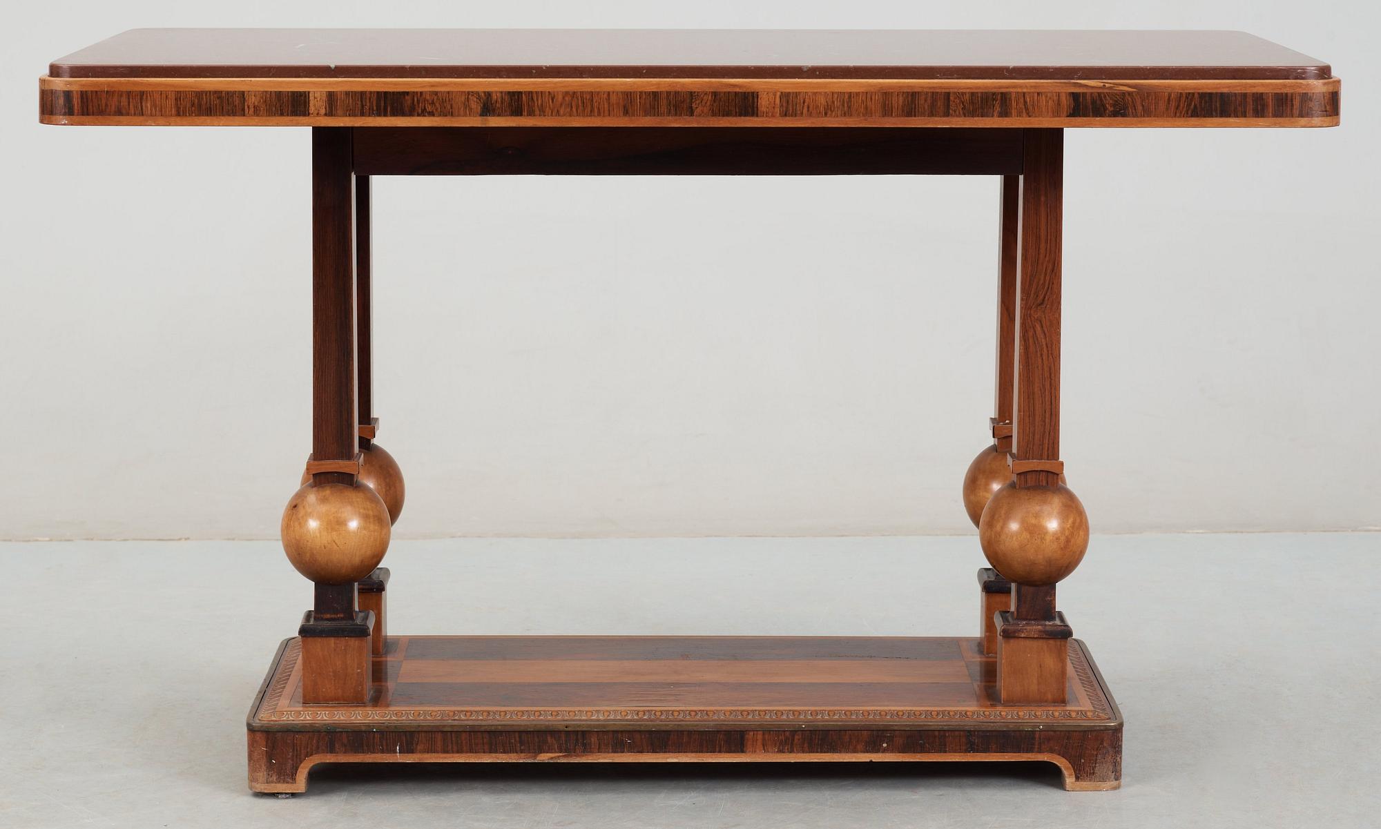 A Hjalmar Jackson console table, Stockholm 1920-30's.