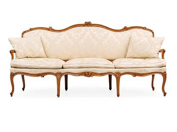 A German Rococo 18th century sofa.