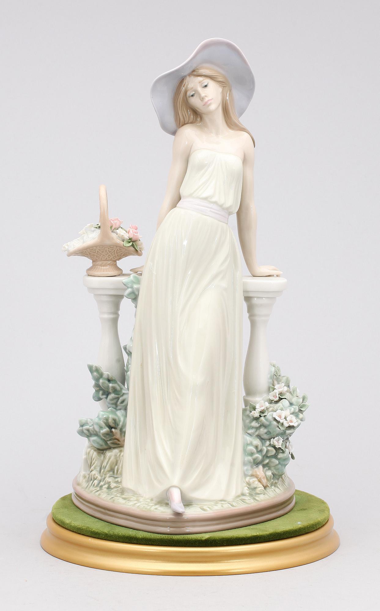 FIGURIN, porslin, Lladro, 1900-talets andra hälft.