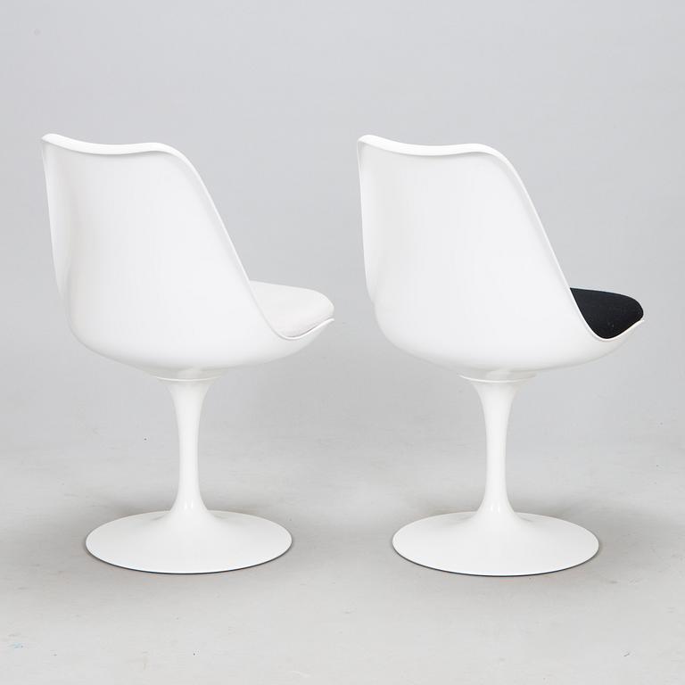 Eero Saarinen, tuoleja, 3+3 kpl, "Tulip", Knoll 2019.