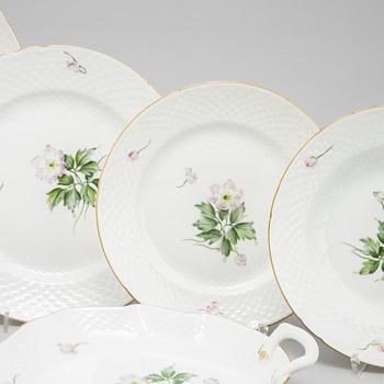 A 57 piece dining service, 'Äppelblom', Bing & Grøndahl.