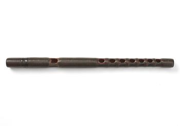 A Japanese instrument, wood and lacquer, Meiji (1868-1912).