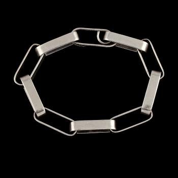 ARMLÄNK, sterlingsilver, Kuhlin, Göteborg, 1977. Vikt 32 g.