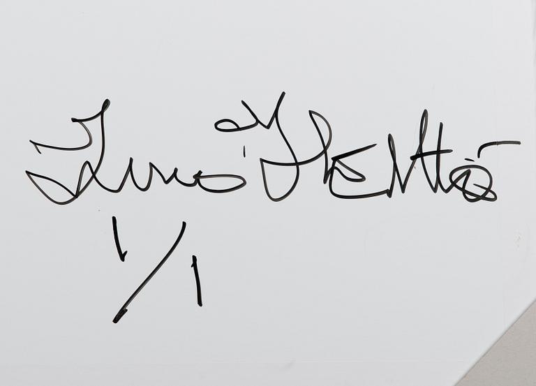 photograph, lambda-print, signed a tergo.