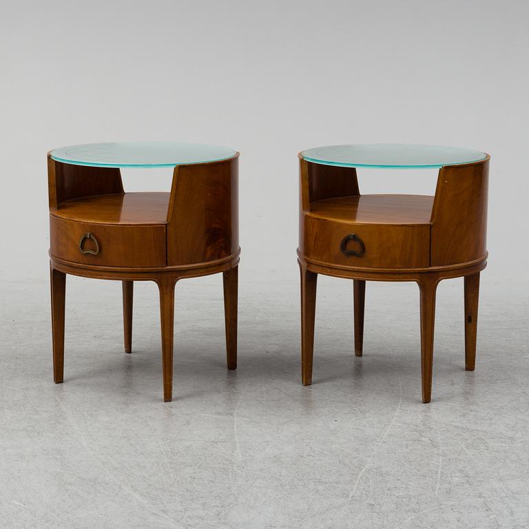 MÖBLER, 6 delar, Swedish Modern, Bodafors möbelfabrik, troligen 1940-tal.