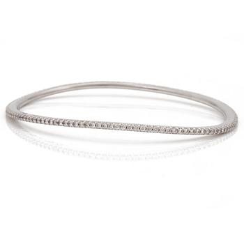 ARMRING, Ole Lynggaard "Love bracelet", design Charlotte Lynggaard, med briljantslipade diamanter totalt ca 1.87 ct.