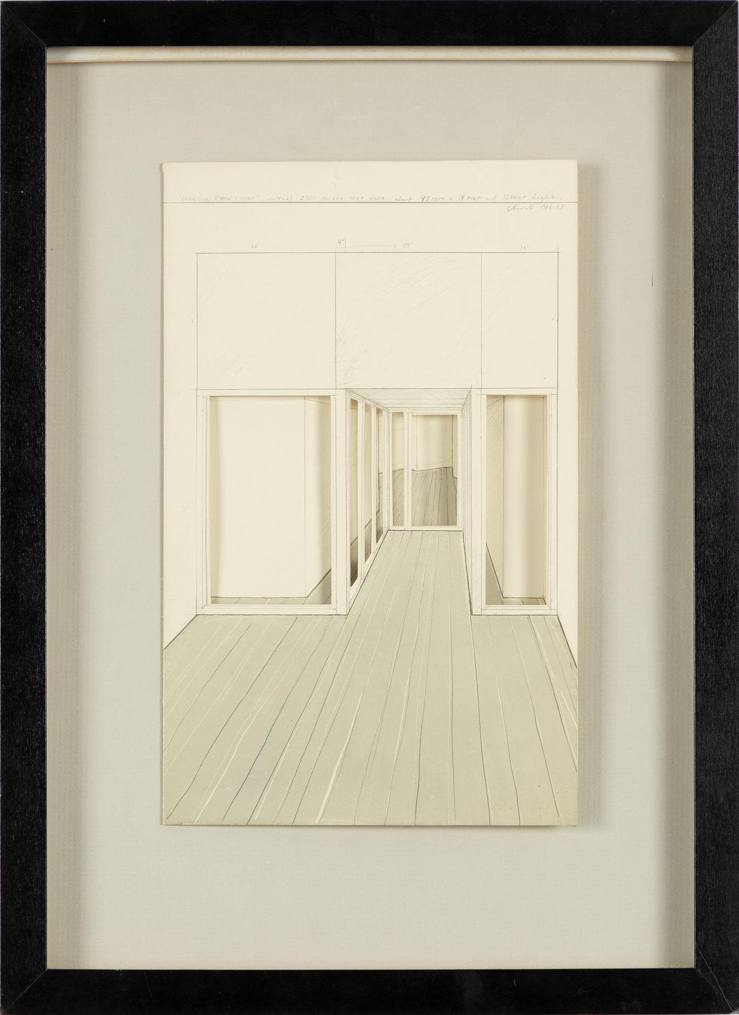 Christo, "Store Front".