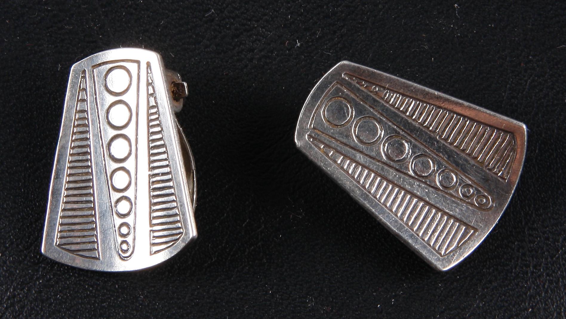 SMYCKEN, 3 delar, sterlingsilver, Borgila, Stockholm, 1957.