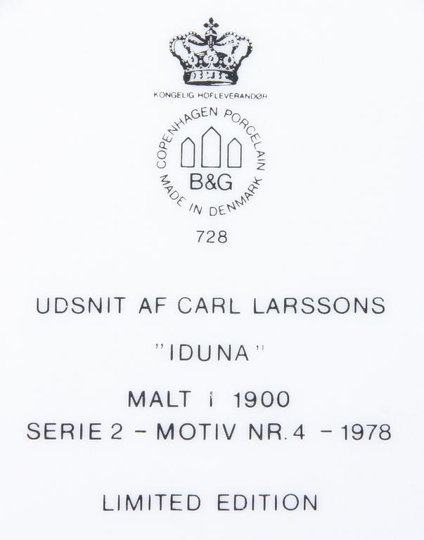 TALLRIKAR, 16 st, porslin, Bing & Gröndahl.