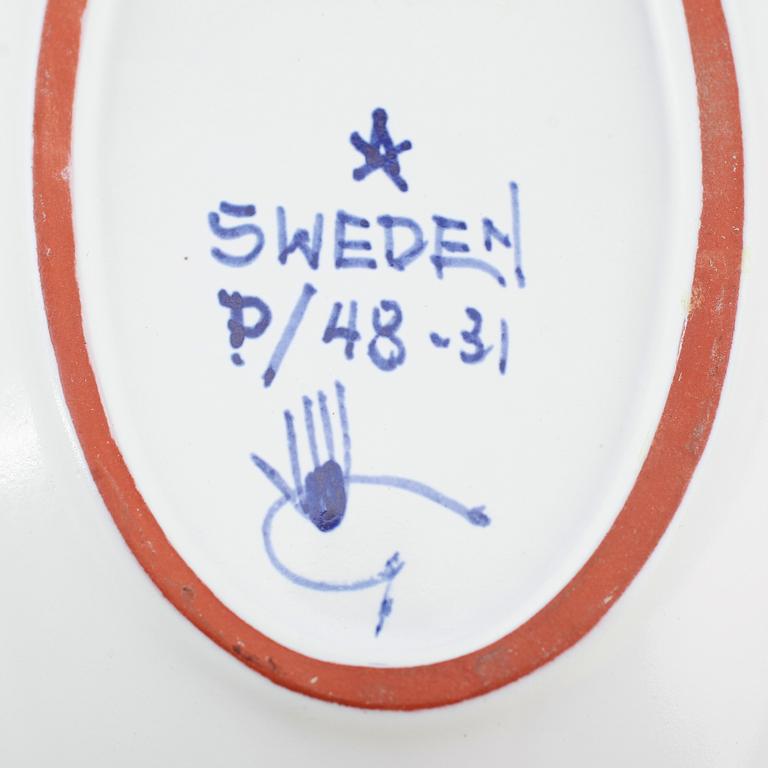 SKÅL, fajans, Stig Lindberg, Gustavsberg studio.