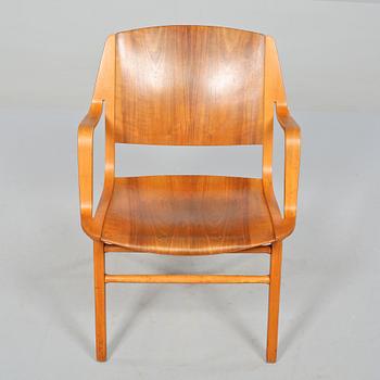 KARMSTOL, "Ax- Chair", Peter Hvit och Orla Mölgaard-Nielsen, Fritz Hansen, Danmark, 1950-/60-tal.