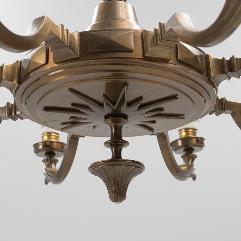 A Swedish Grace Ceiling Lamp, 1920s.