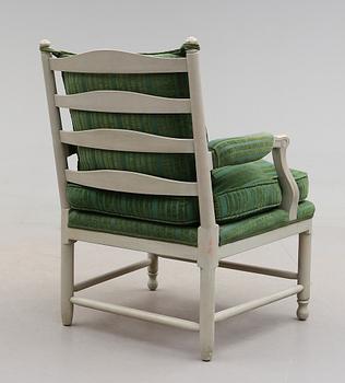 KARMSTOL, sk Gripsholmsstol, Solgården, 1900-talets andra hälft.