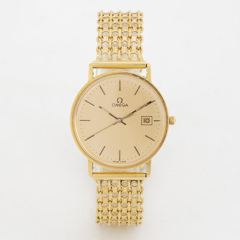 Omega, wristwatch, 33,5 mm.