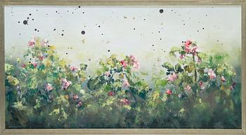 Heli Huotala, olja på duk, signerad.