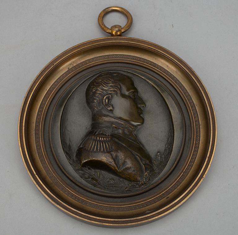 RELIEF, brons, Napoleon, 1800-tal.