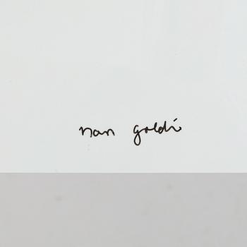 Nan Goldin, archival pigment print, signed. And a copy of Aperture Magazine Issue #239 "Ballads".