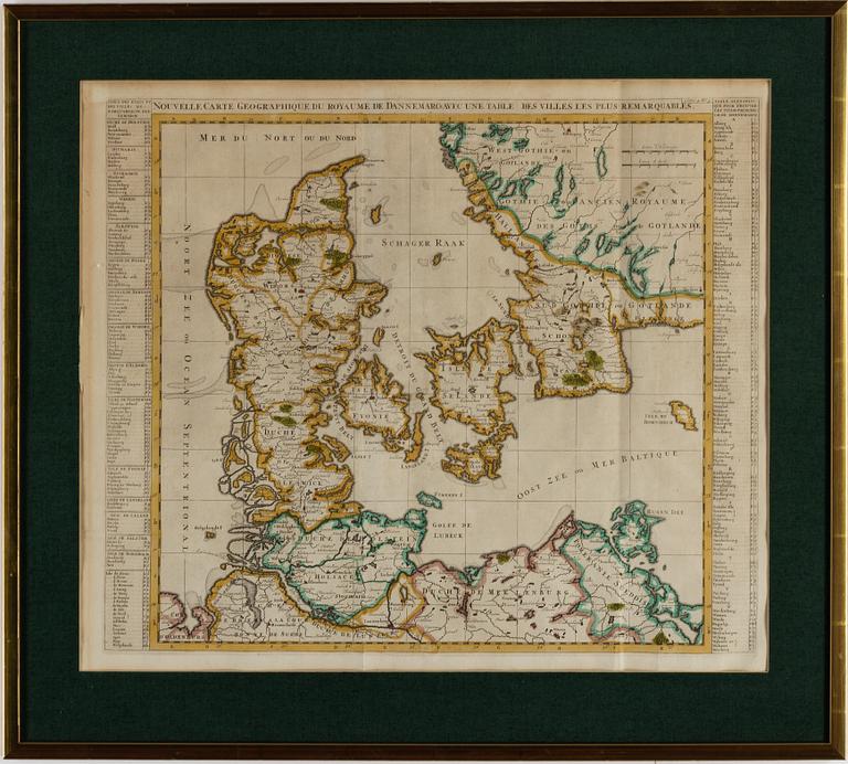 MAP/ENGRAVING, 18Th Century.